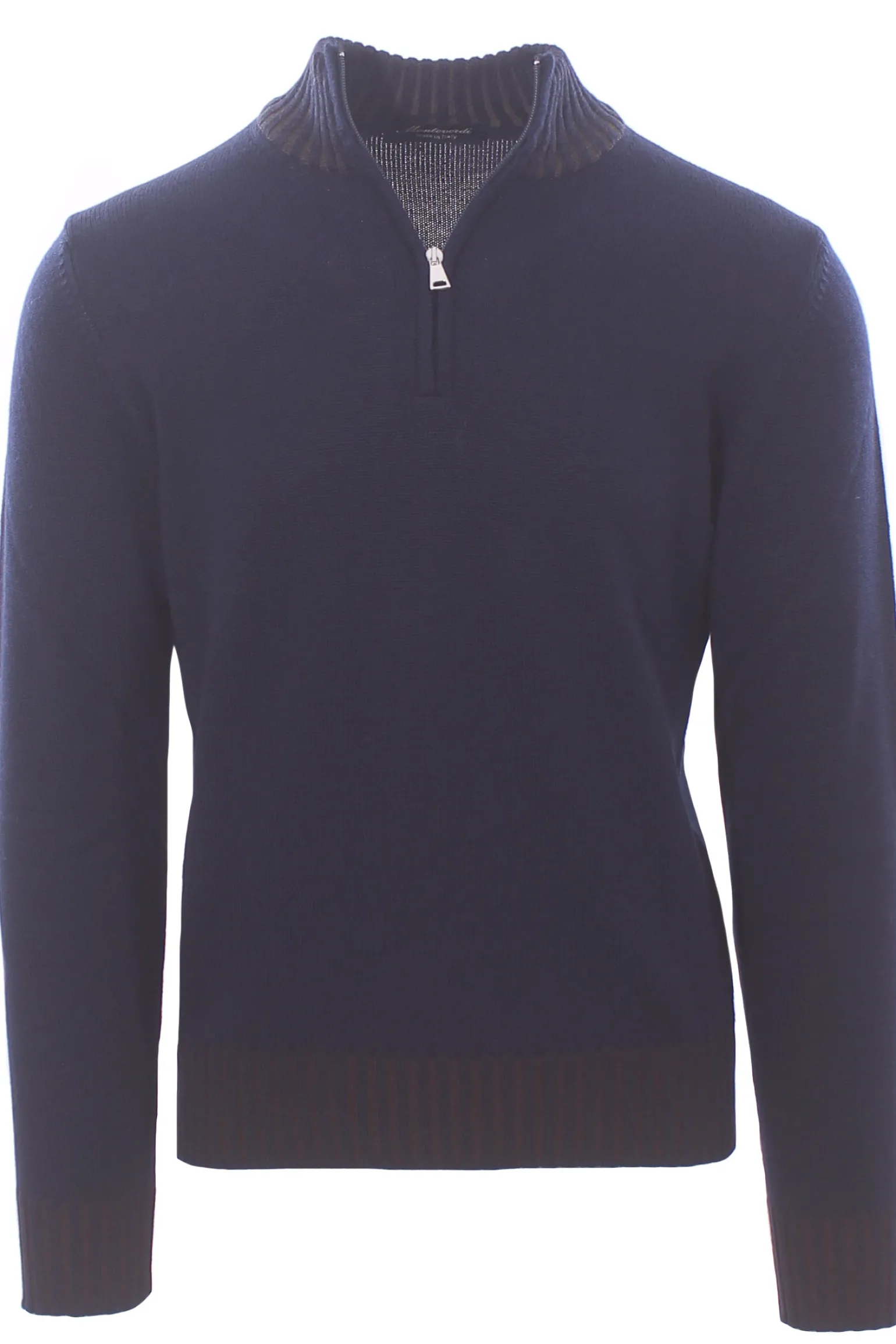 lupo zip bordi vanisè in lana merino