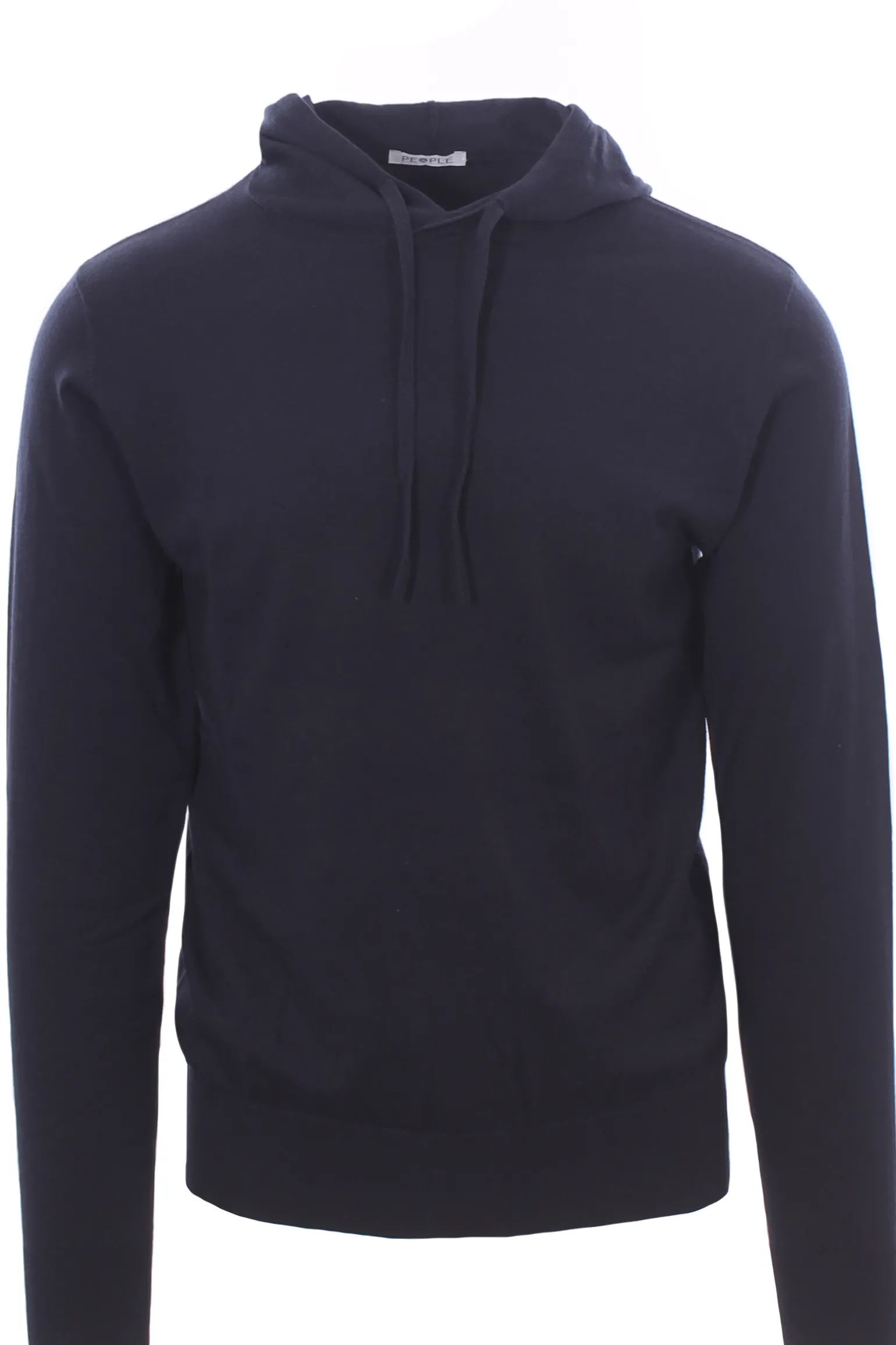 maglia cappuccio hido in cotone e cashmere