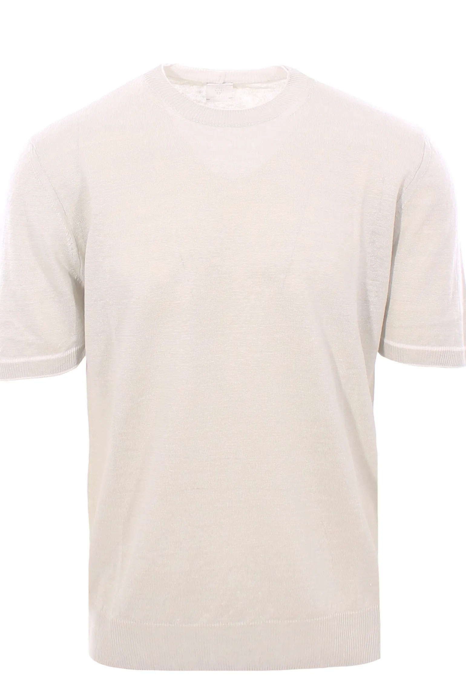 maglia effetto doppio capo in lino