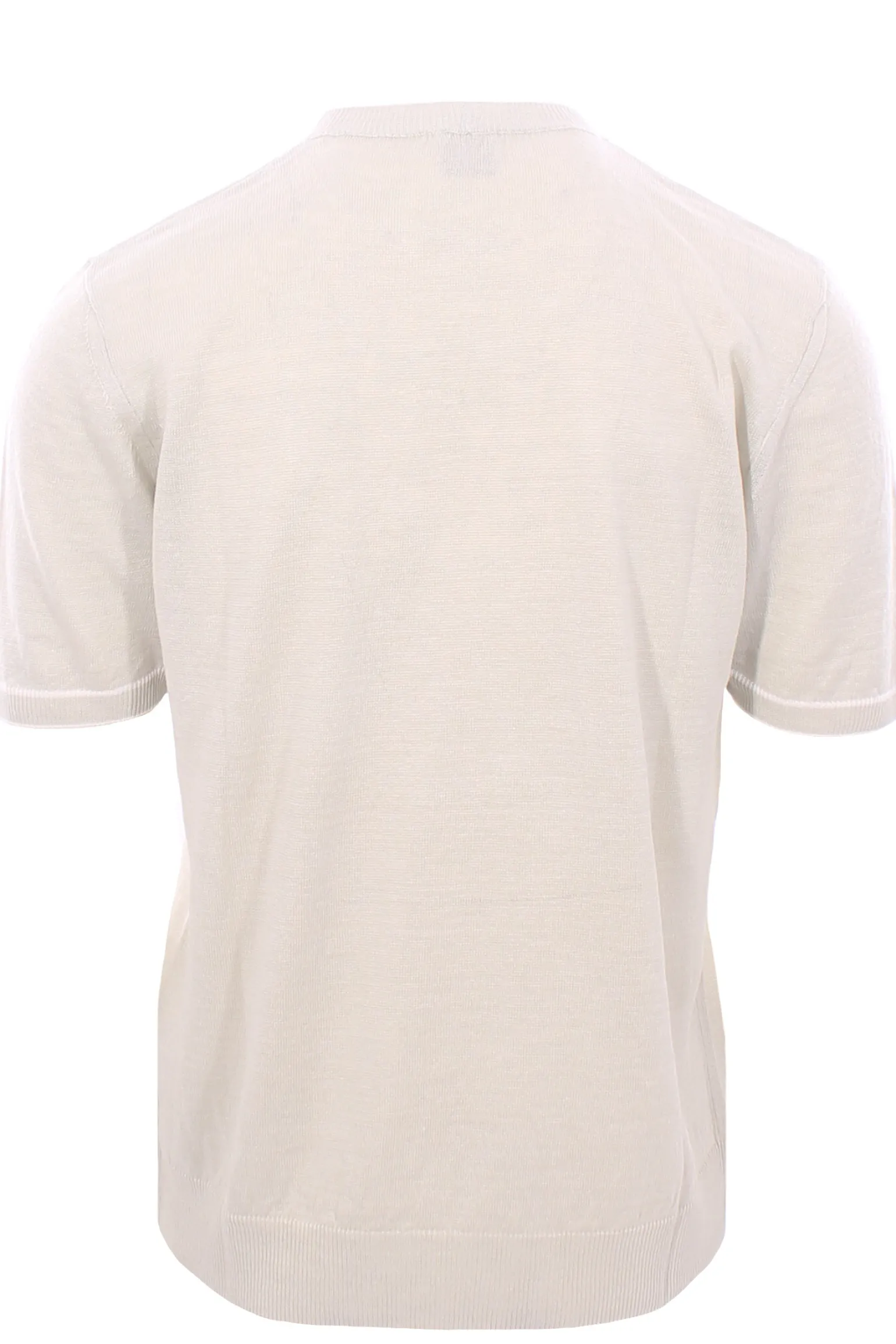 maglia effetto doppio capo in lino