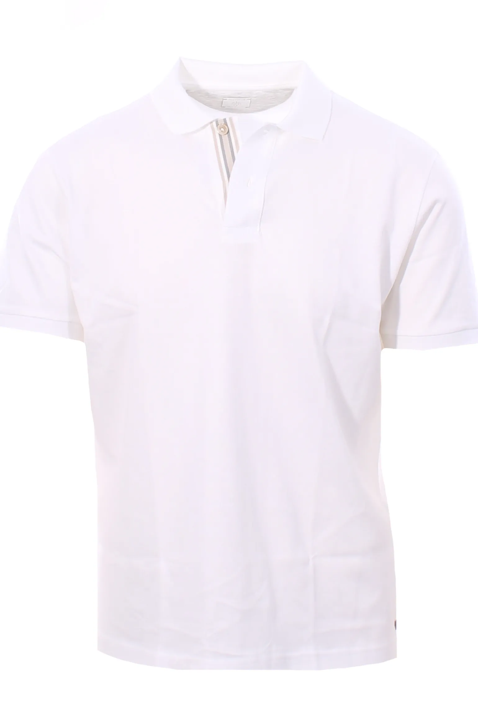 maglia polo in jersey di cotone