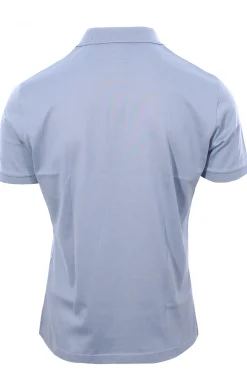 maglia polo in jersey di cotone
