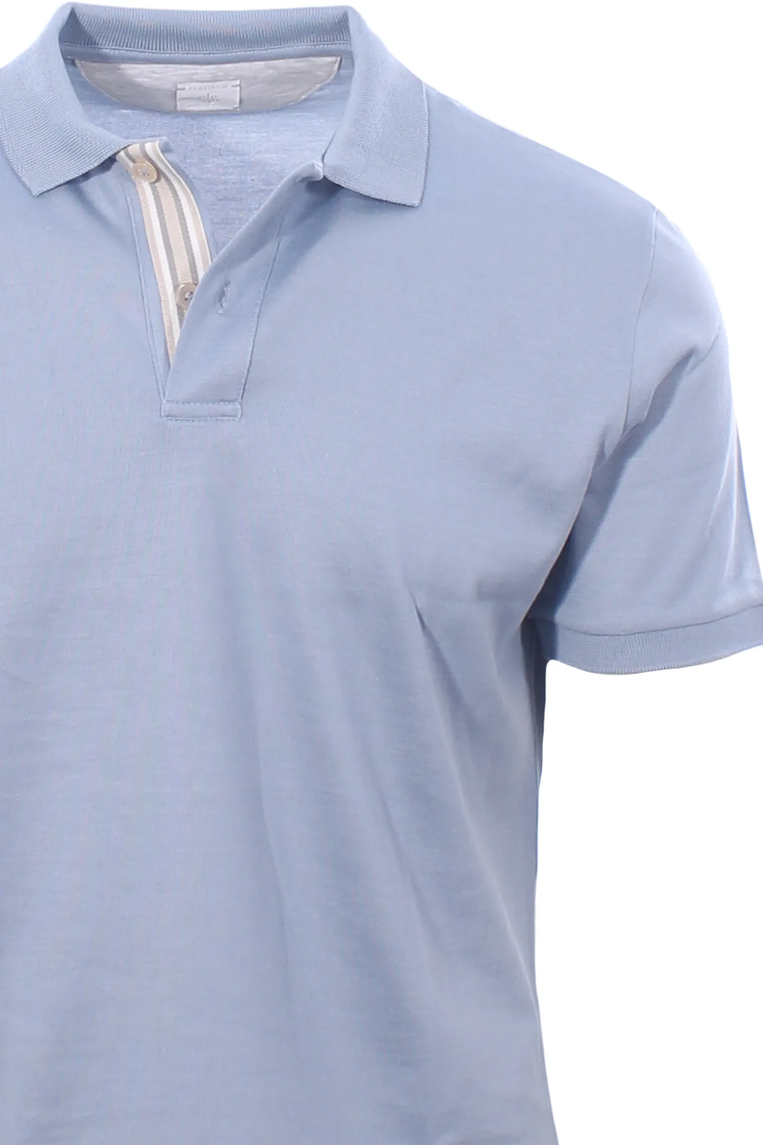 maglia polo in jersey di cotone