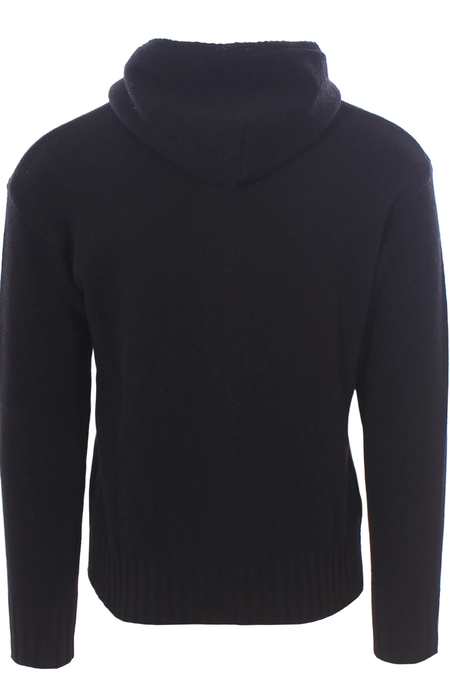 maglia zip cappuccio