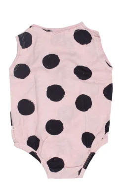 Pagliaccetto a pois in cotone