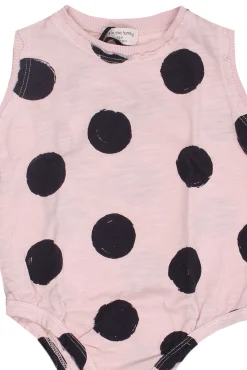 Pagliaccetto a pois in cotone