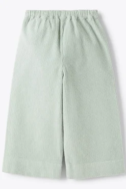 pantalone a palazzo in velluto a coste