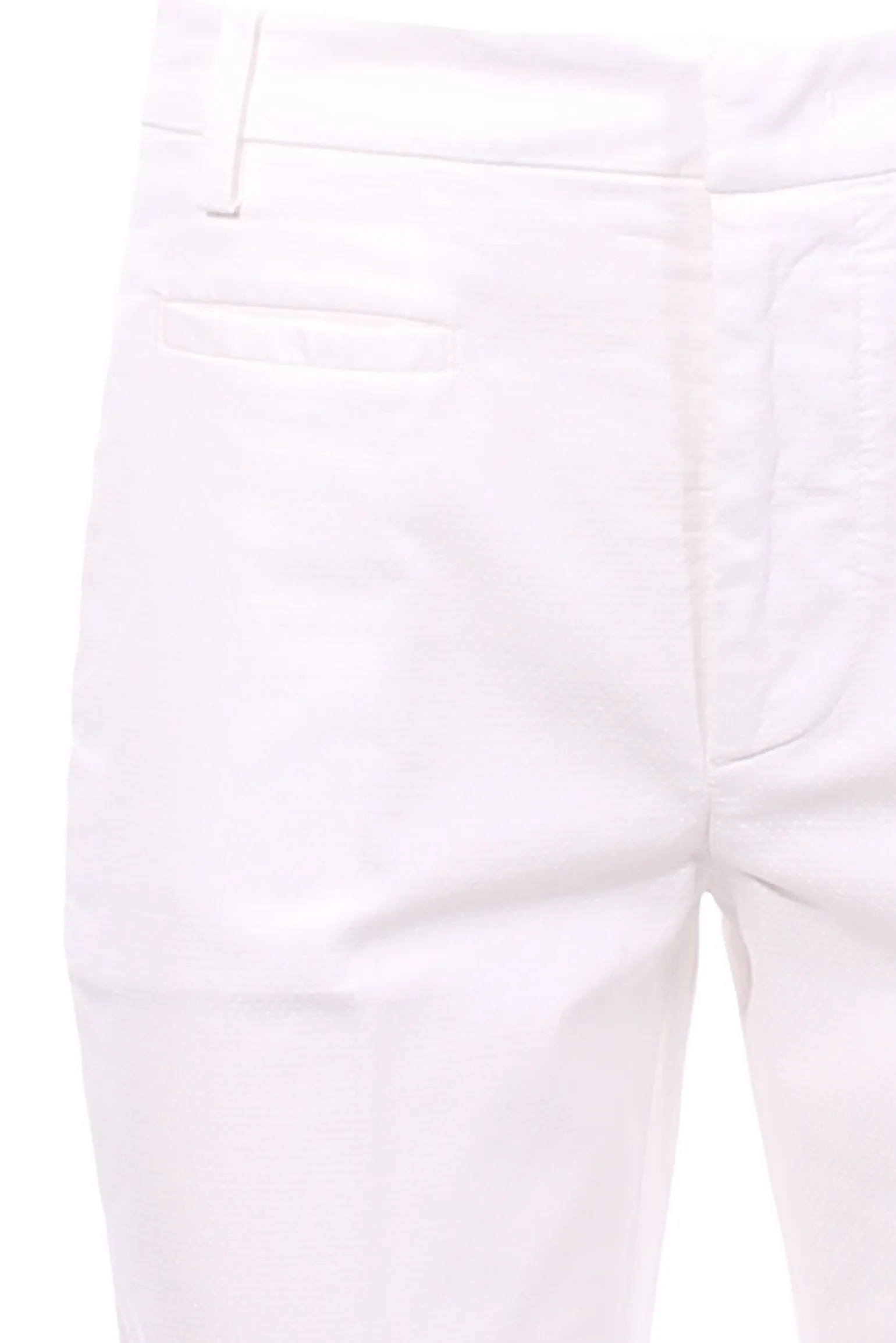 Pantalone ariel in cotone effetto micro nido d'ape