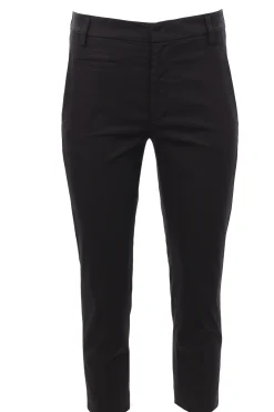 Pantalone ariel in cotone effetto micro nido d'ape