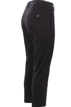 Pantalone ariel in cotone effetto micro nido d'ape