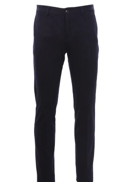 Pantalone a righe in jersey