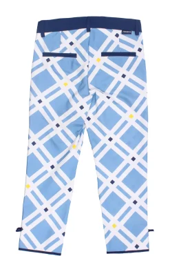 Pantalone a sigaretta in cotone stretch