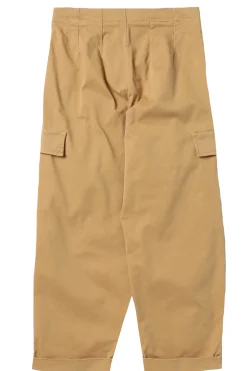 pantalone cargo in cotone stretch