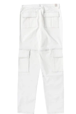 Pantalone cargo in cotone stretch