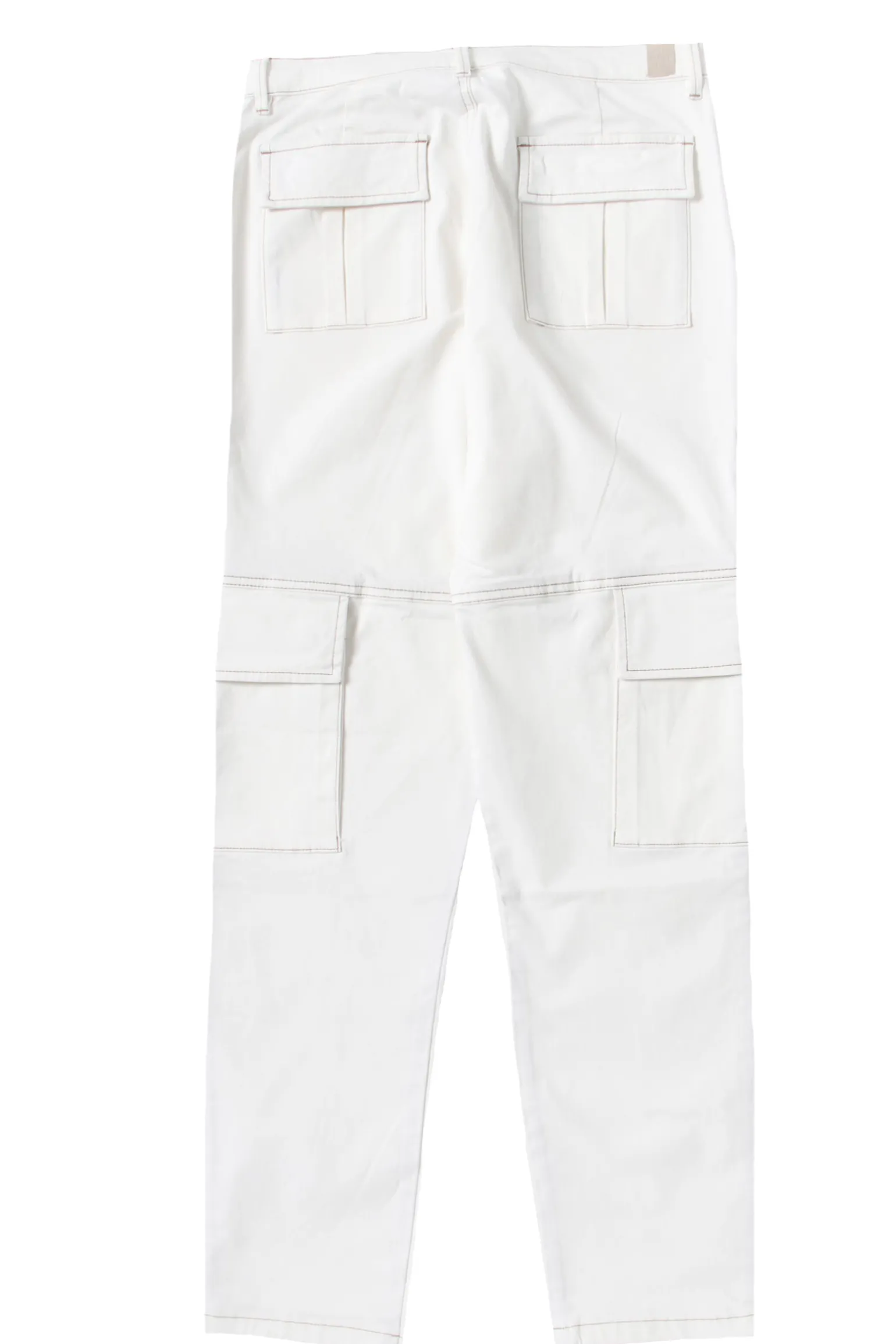 Pantalone cargo in cotone stretch