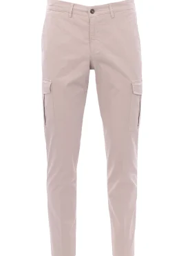 pantalone cargo in cotone stretch