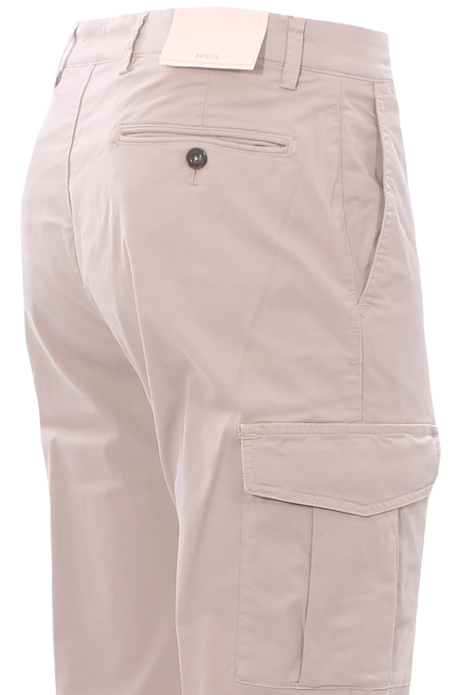 pantalone cargo in cotone stretch
