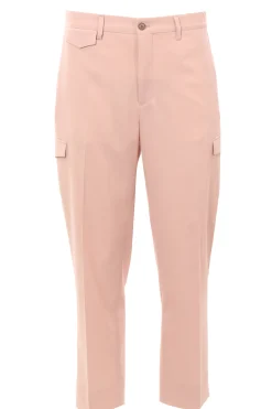 Pantalone cargo in fresco di lana