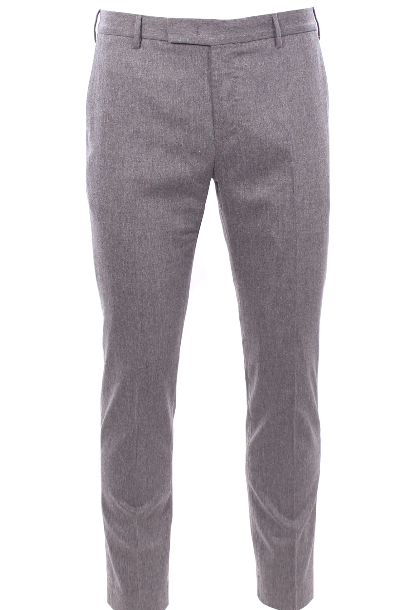 pantalone dieci f.f. in flanella stretch super 120's