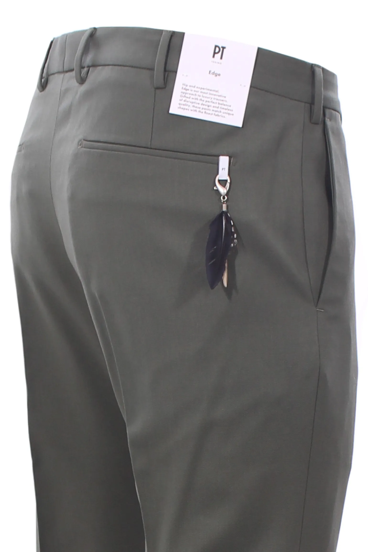 pantalone dieci f.f. in saglia bi-stretch