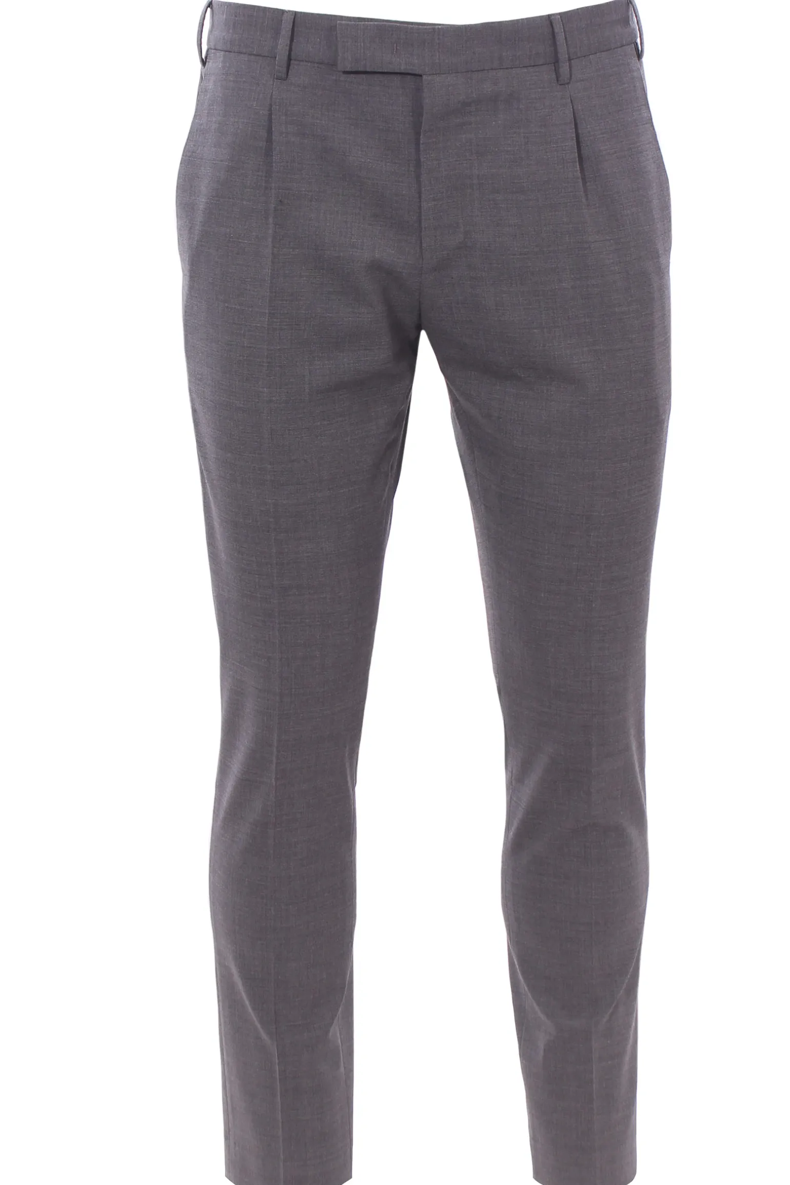 pantalone dieci 1p in tela di lana stretch