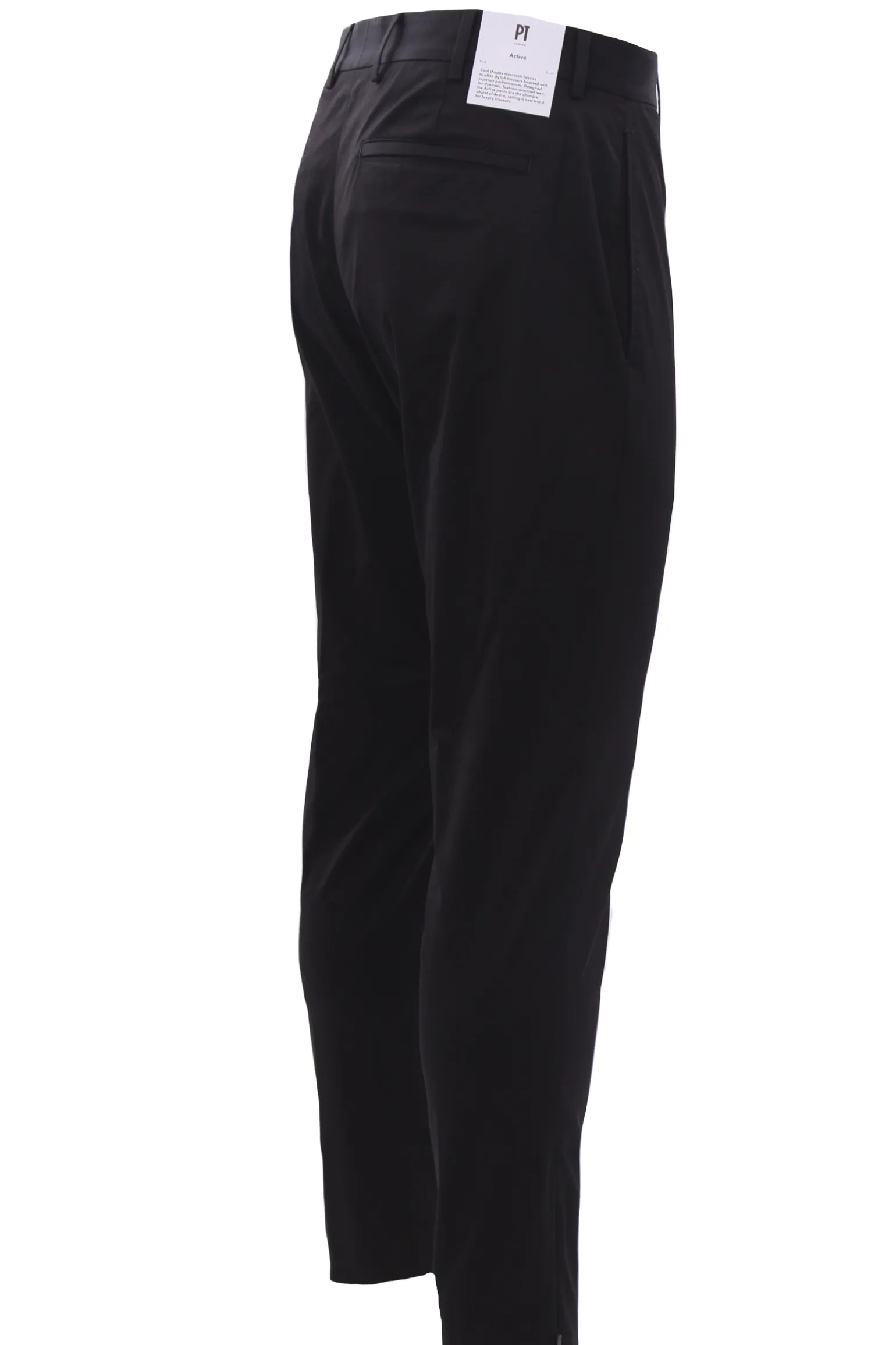 Pantalone fondo zip