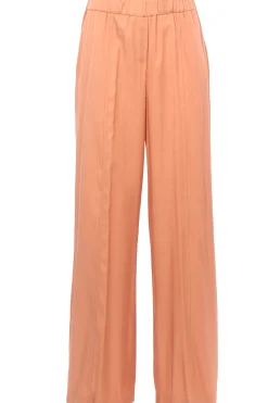 Pantalone gamba larga in viscosa