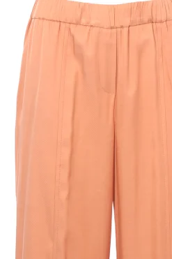 Pantalone gamba larga in viscosa