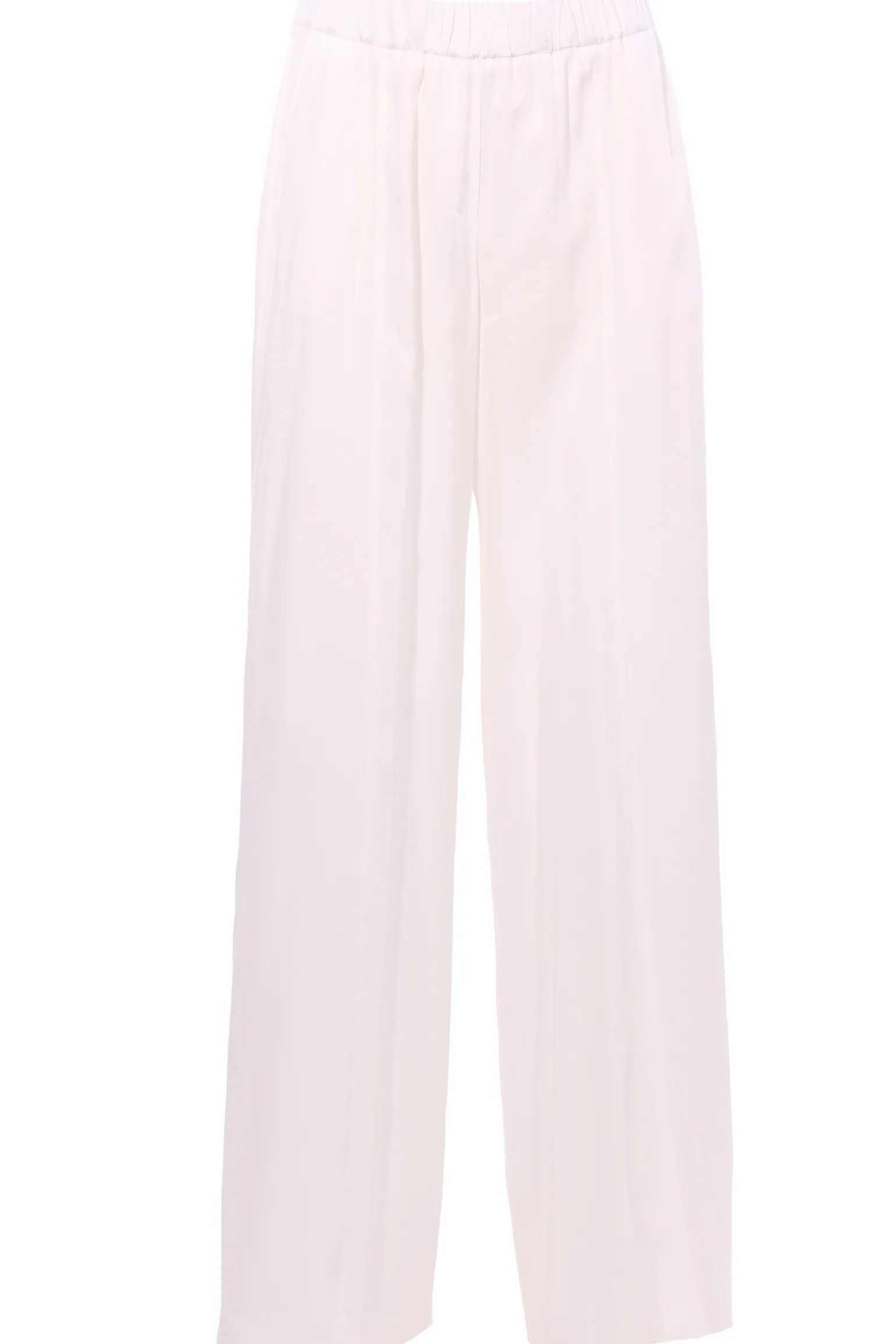 Pantalone gamba larga in viscosa