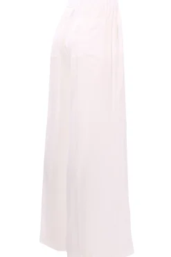 Pantalone gamba larga in viscosa