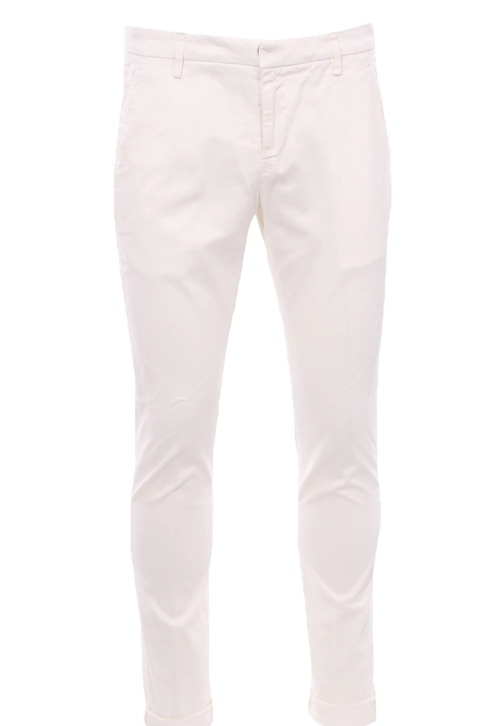 Pantalone gaubert in cotone stretch