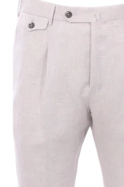 pantalone gentlemen 1p in lino