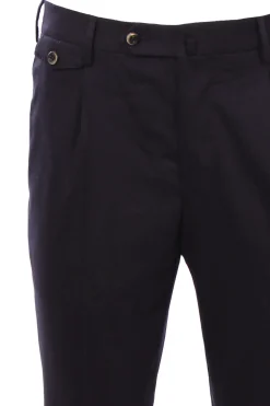 Pantalone gent 1p in flanella stretch super 120's