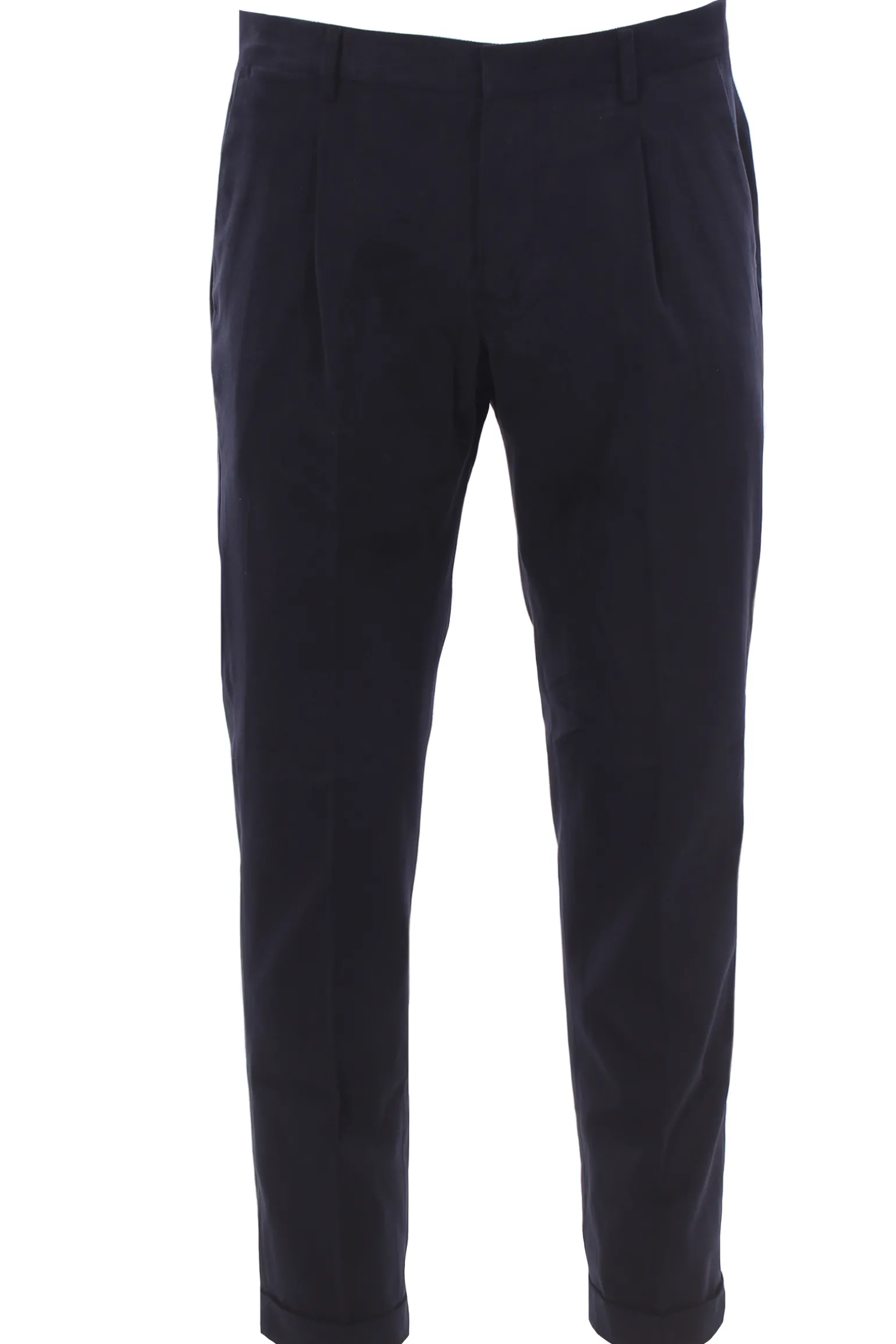 pantalone in cotone fustagnato