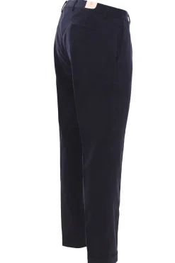 pantalone in cotone fustagnato