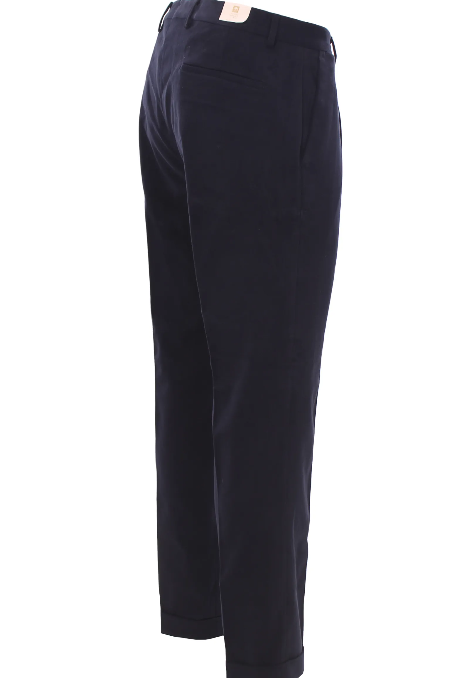 pantalone in cotone fustagnato