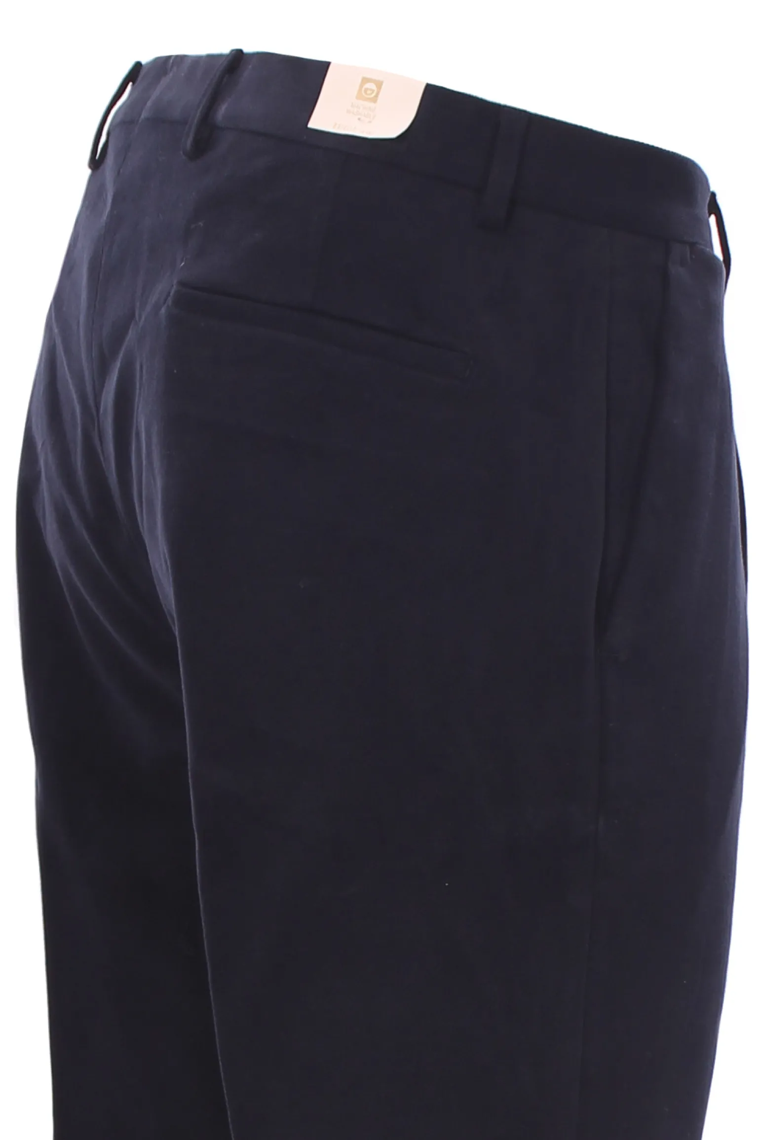 pantalone in cotone fustagnato