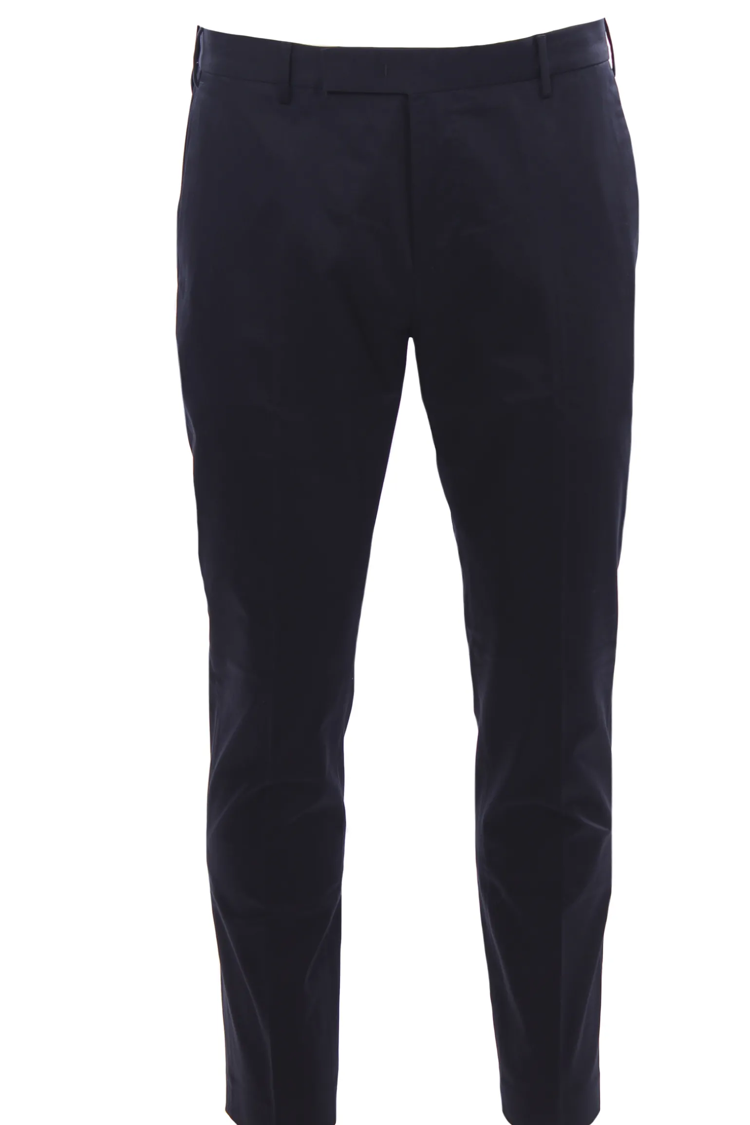Pantalone in cotone satin stretch