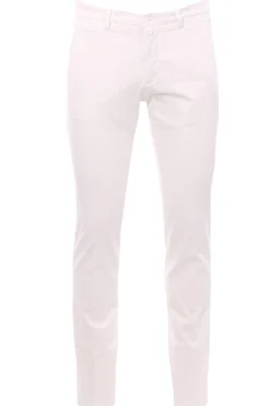 pantalone in cotone stretch
