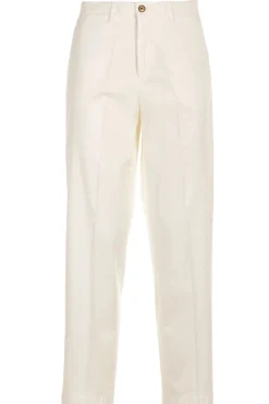Pantalone in tencel e cotone