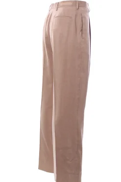 Pantalone in tencel vita alta
