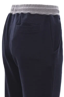 Pantalone jogger con contrasti