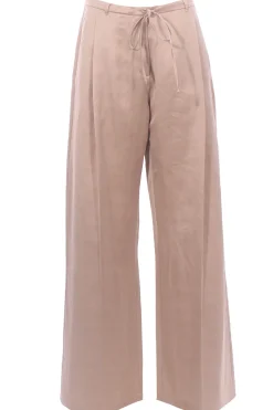 Pantalone lino cupro