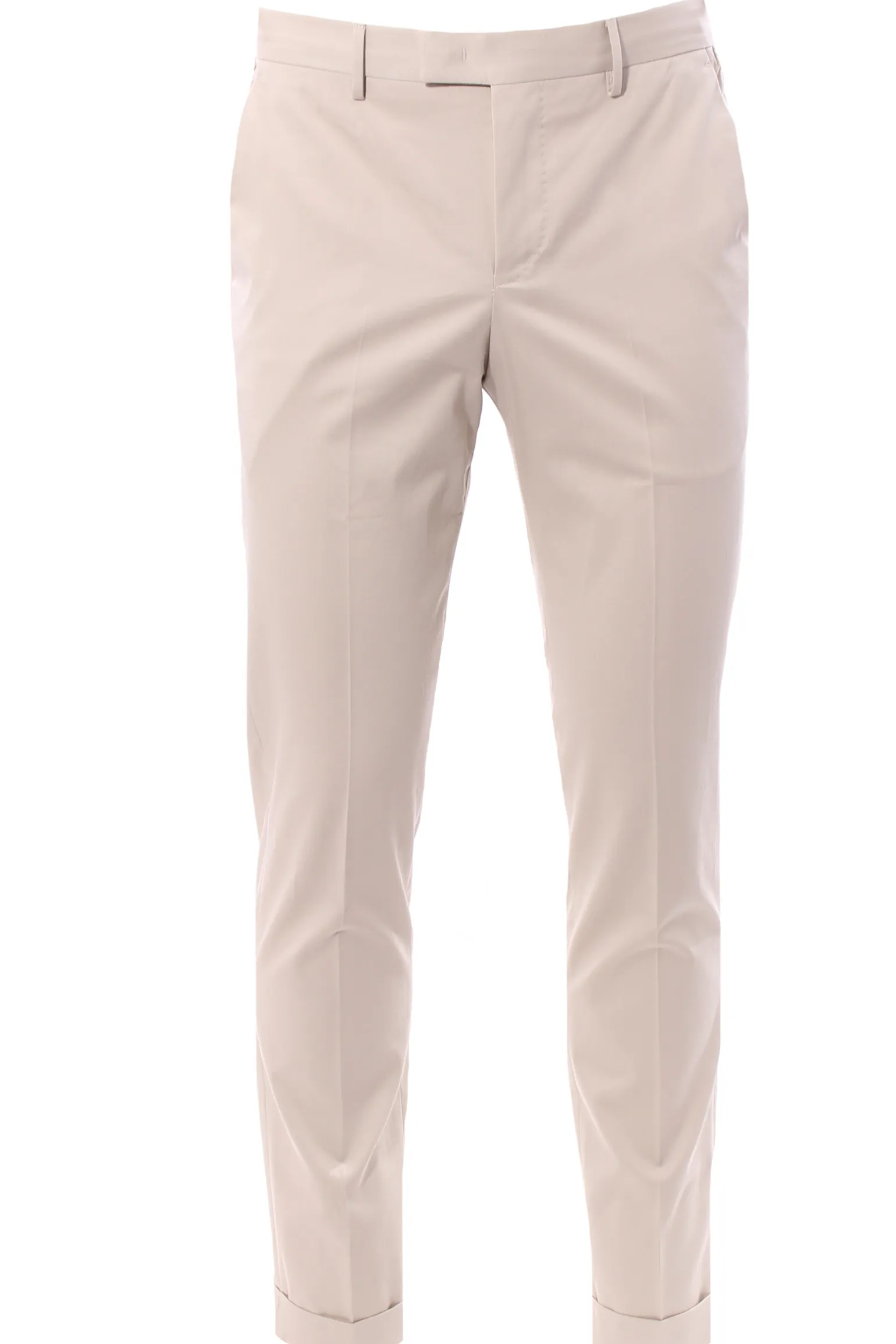 pantalone master ff in cotone e seta stretch