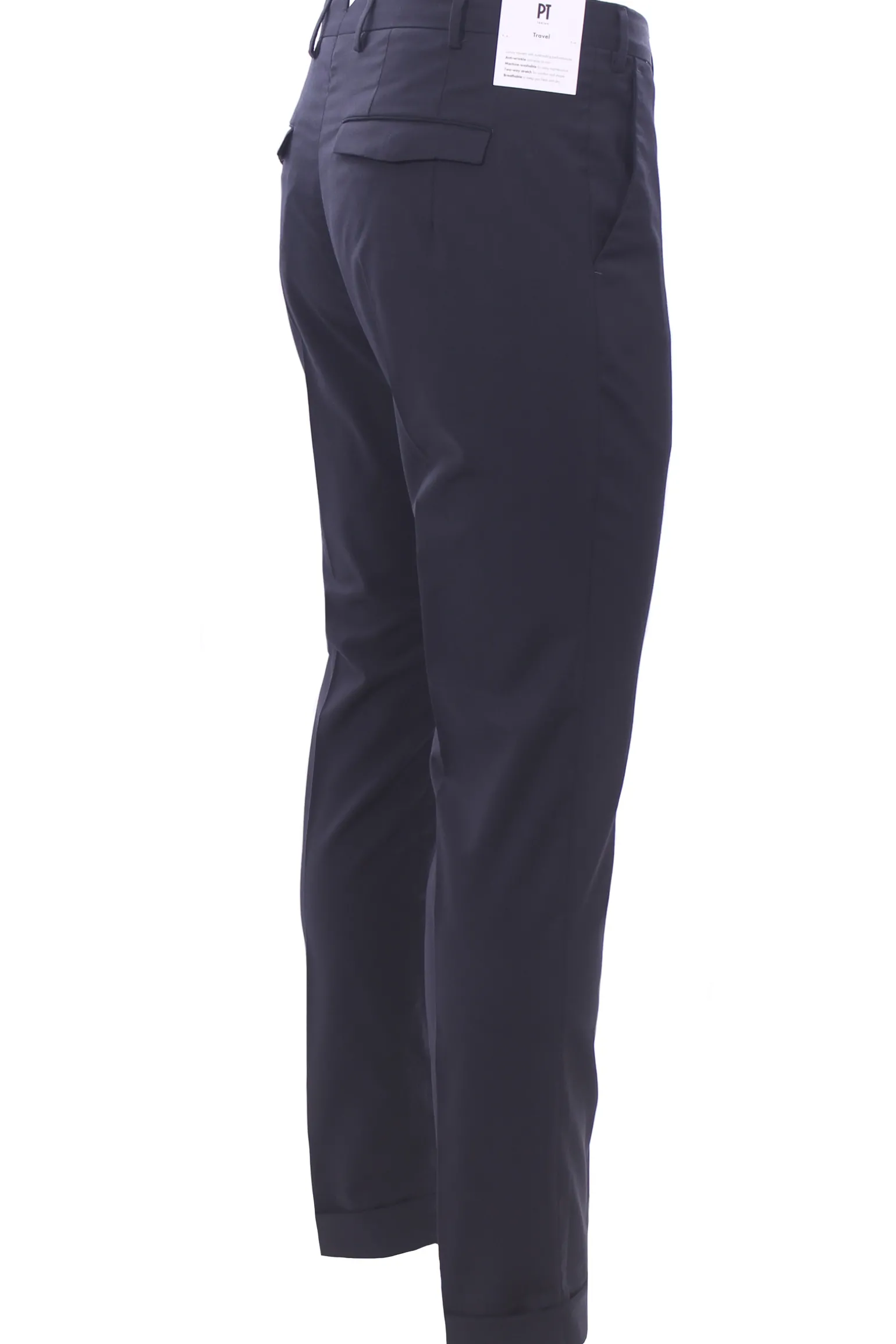 pantalone master f.f. in tela di lana travel