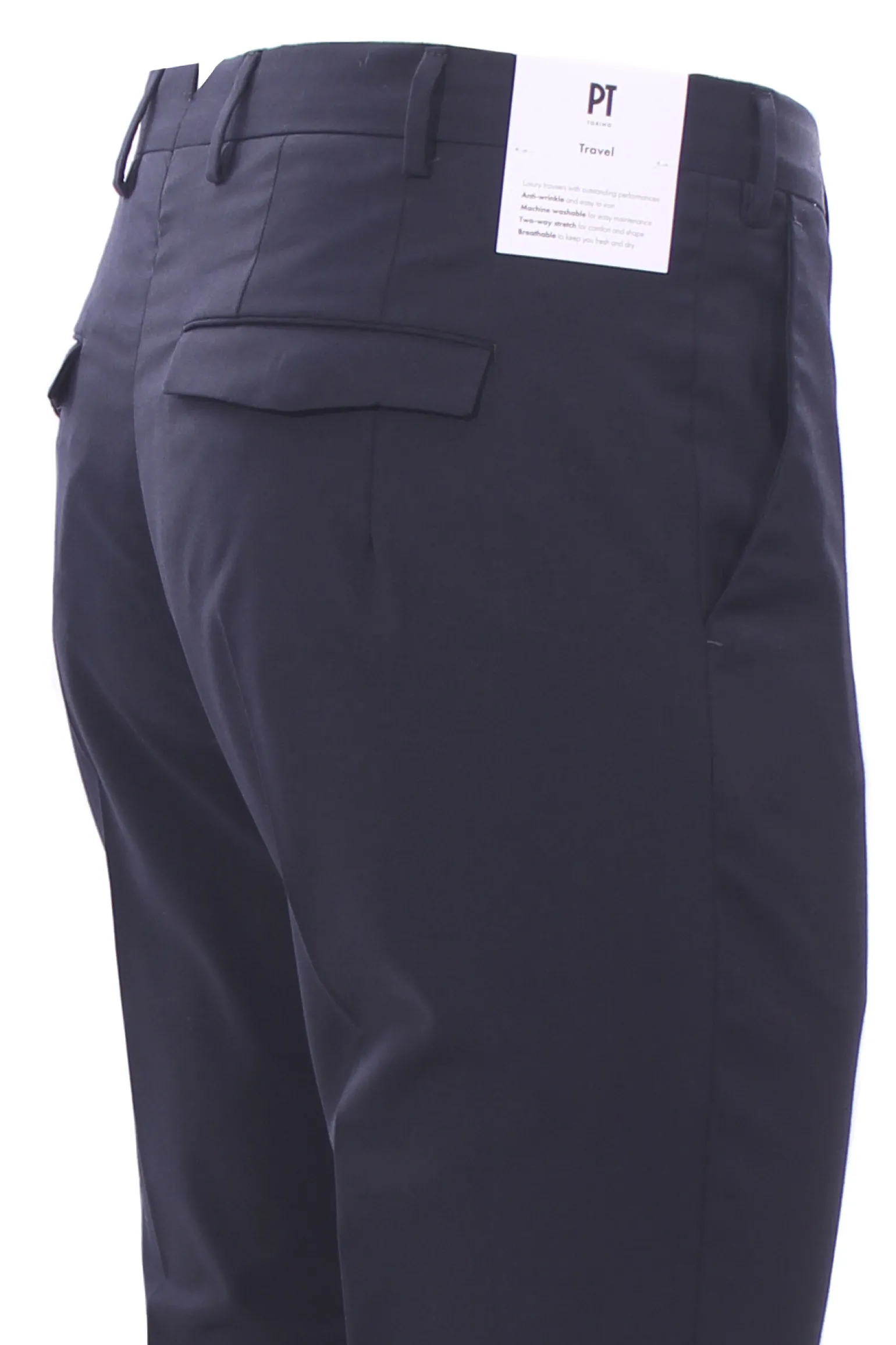 pantalone master f.f. in tela di lana travel