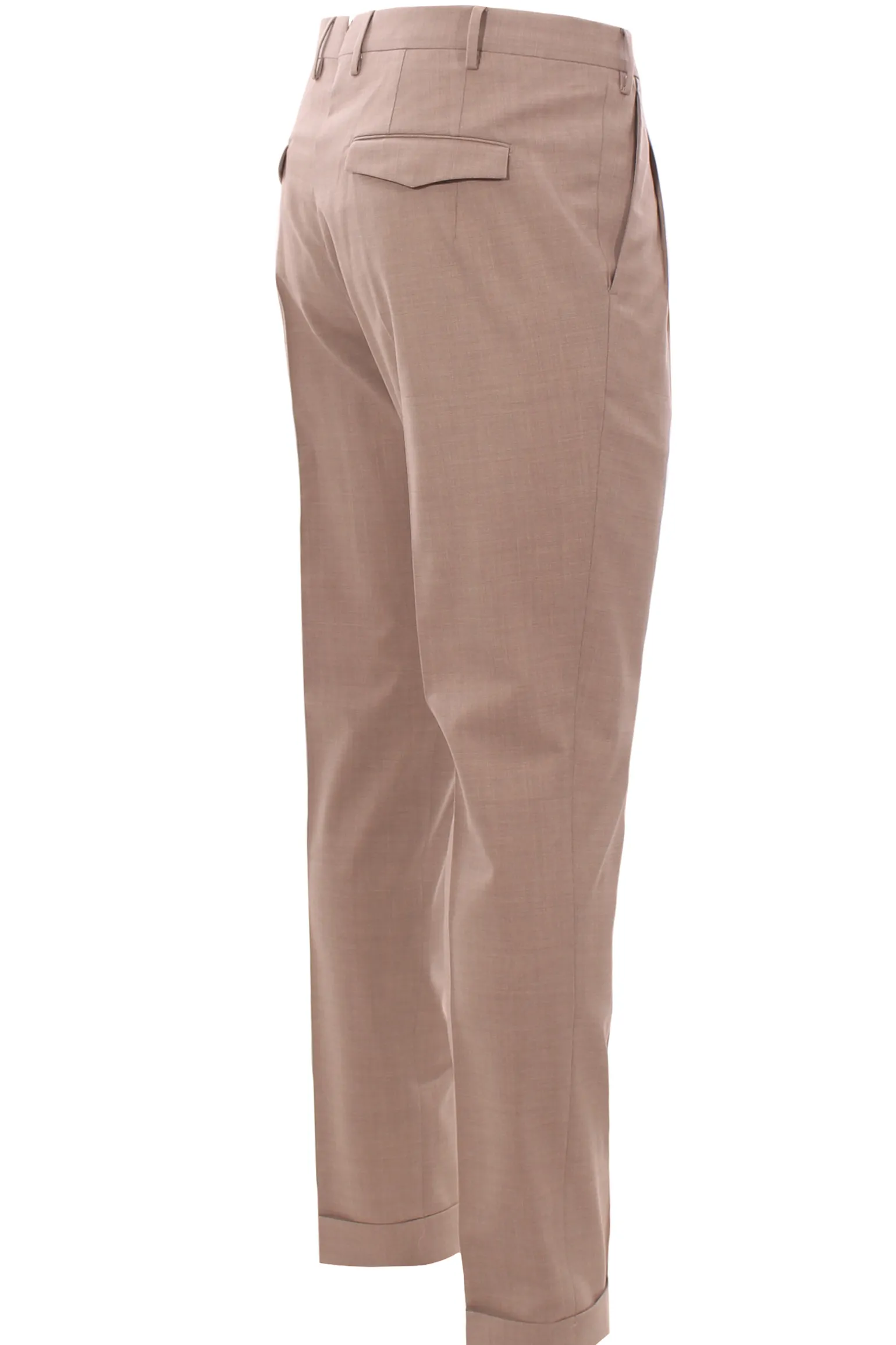 pantalone master 2p in tela di lana stretch