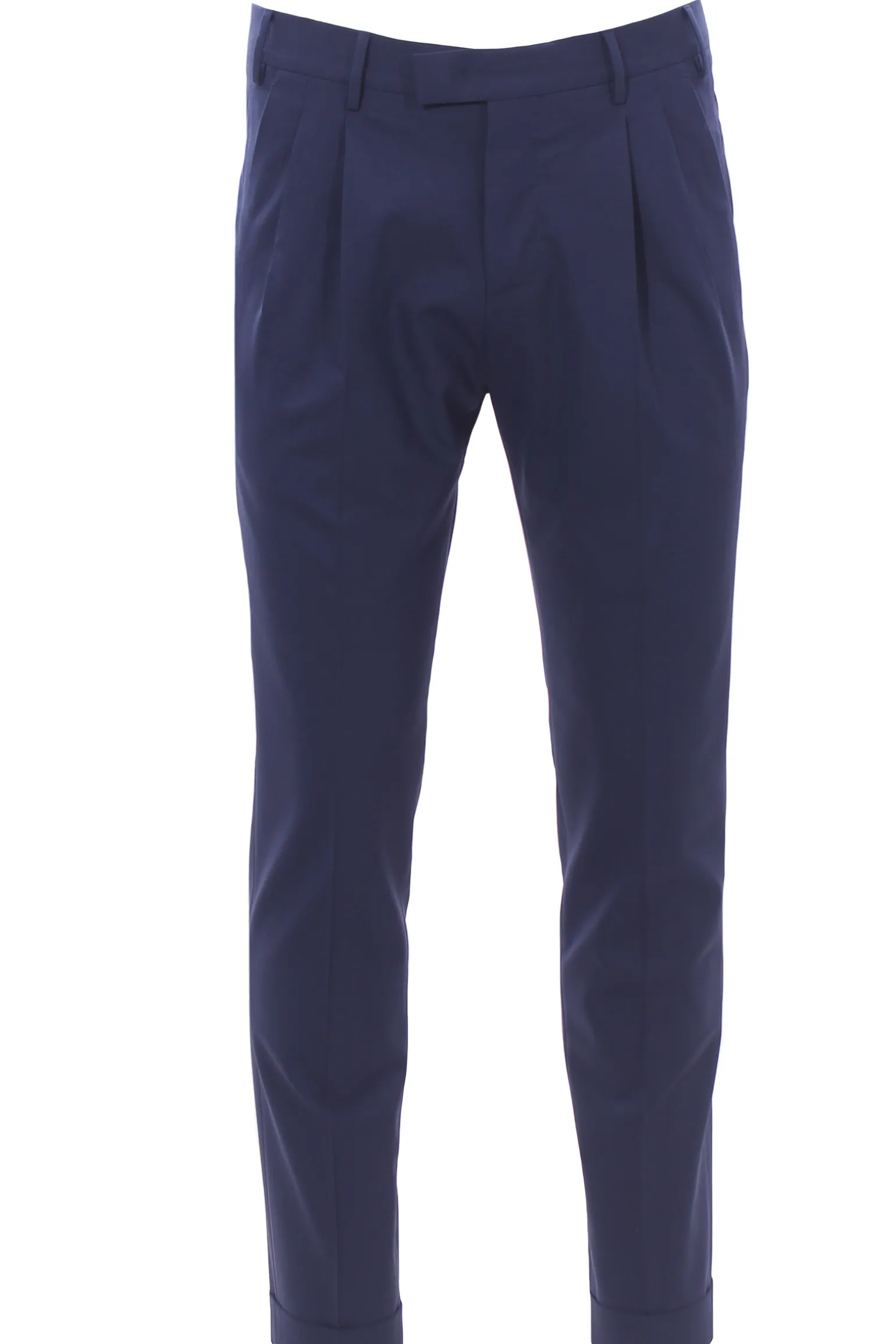 pantalone master 2p in tela di lana stretch