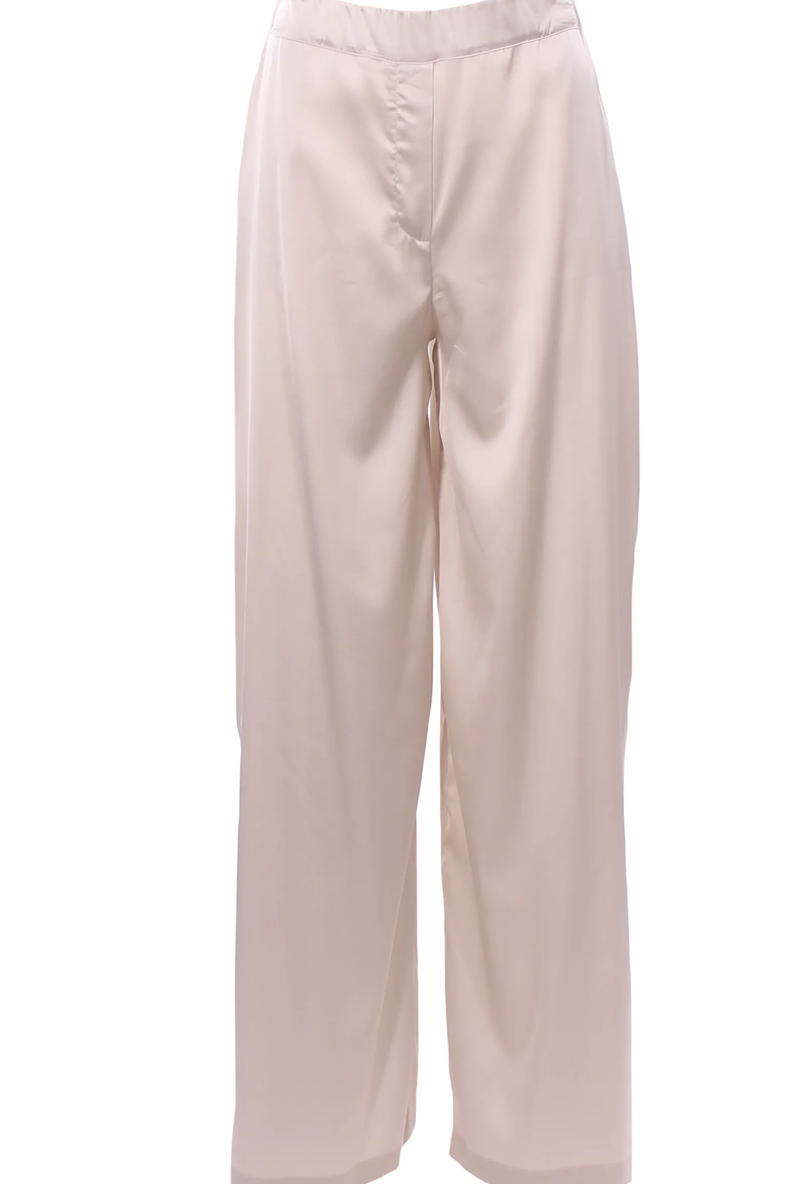 Pantalone palazzo in viscosa di seta