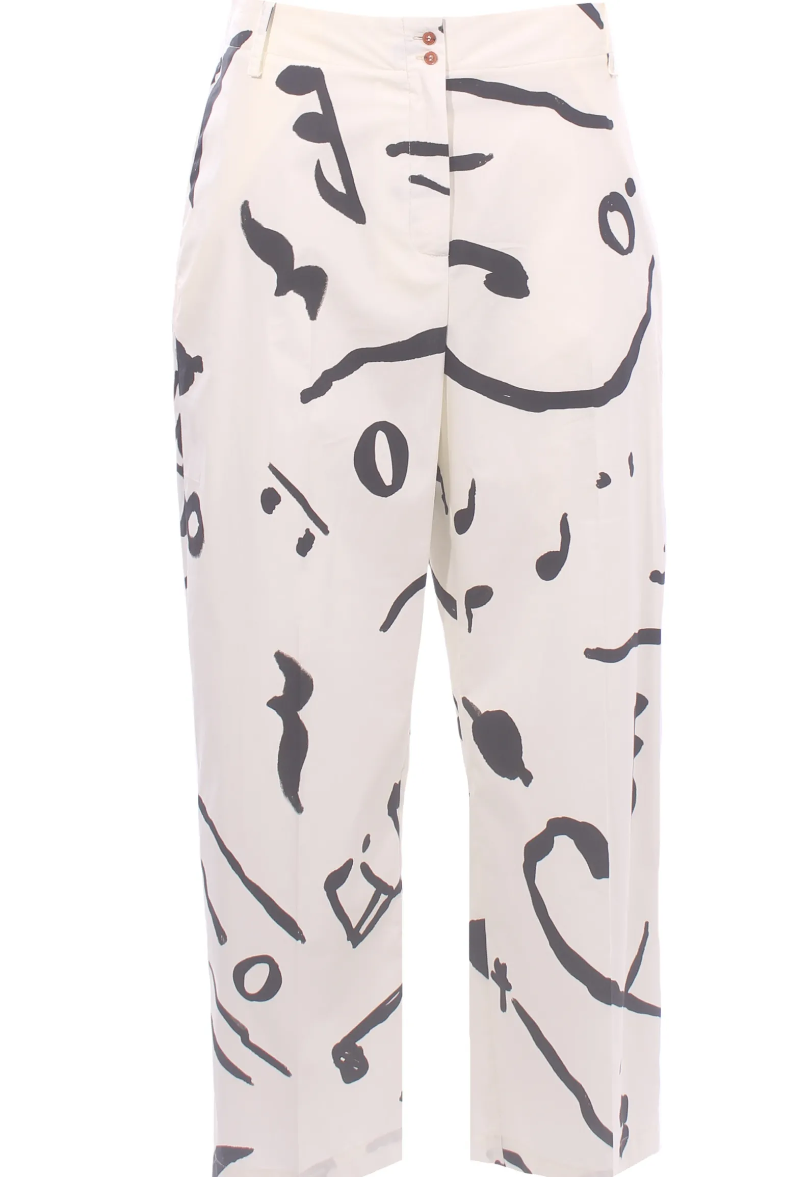 Pantalone printed in cotone stampato